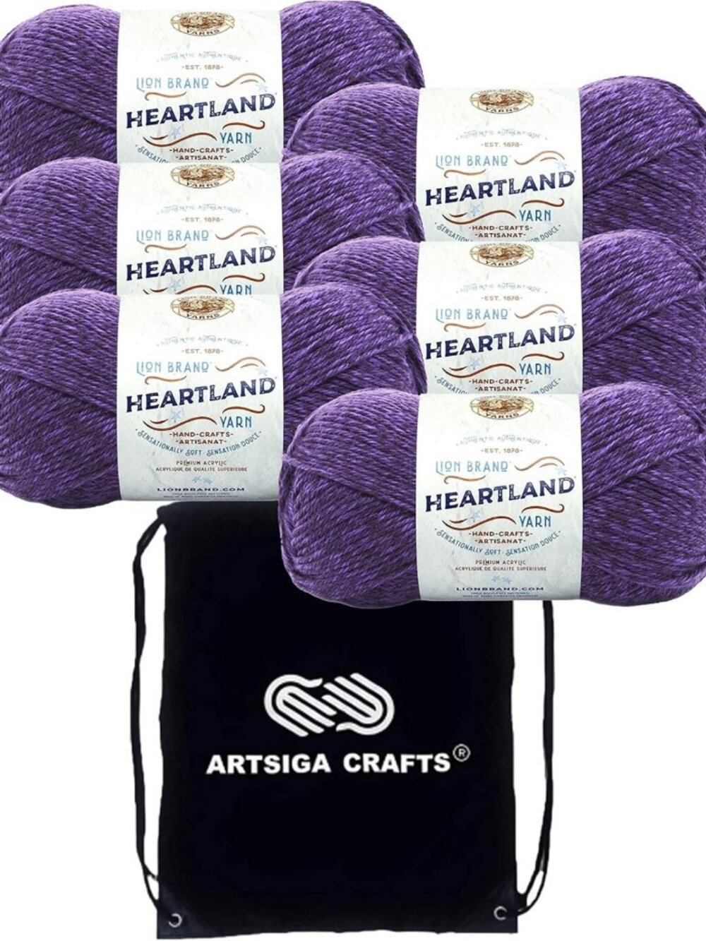 Soft Chunky Yarn for Knitting & Crocheting - Hot Springs Colorway, 100% Acrylic